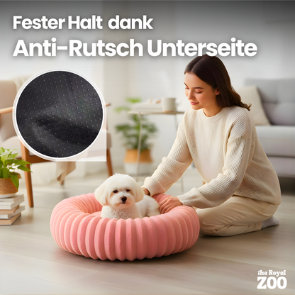 Ultraweiches Cord-Kuschelbett – Wärmender Wohlfühlplatz für Hunde & Katzen