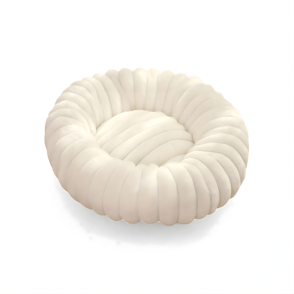 Ultraweiches Cord-Kuschelbett – Wärmender Wohlfühlplatz für Hunde & Katzen