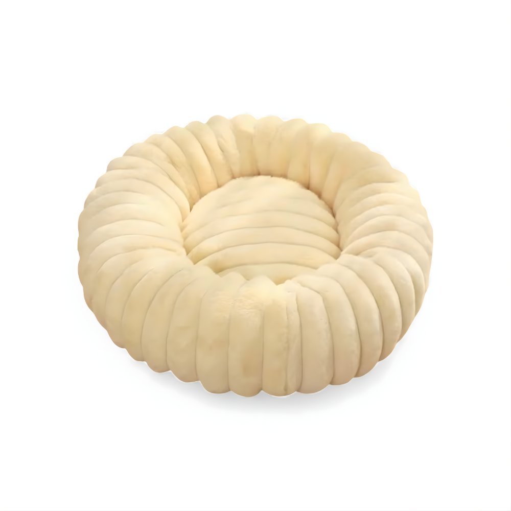 Ultraweiches Cord-Kuschelbett – Wärmender Wohlfühlplatz für Hunde & Katzen