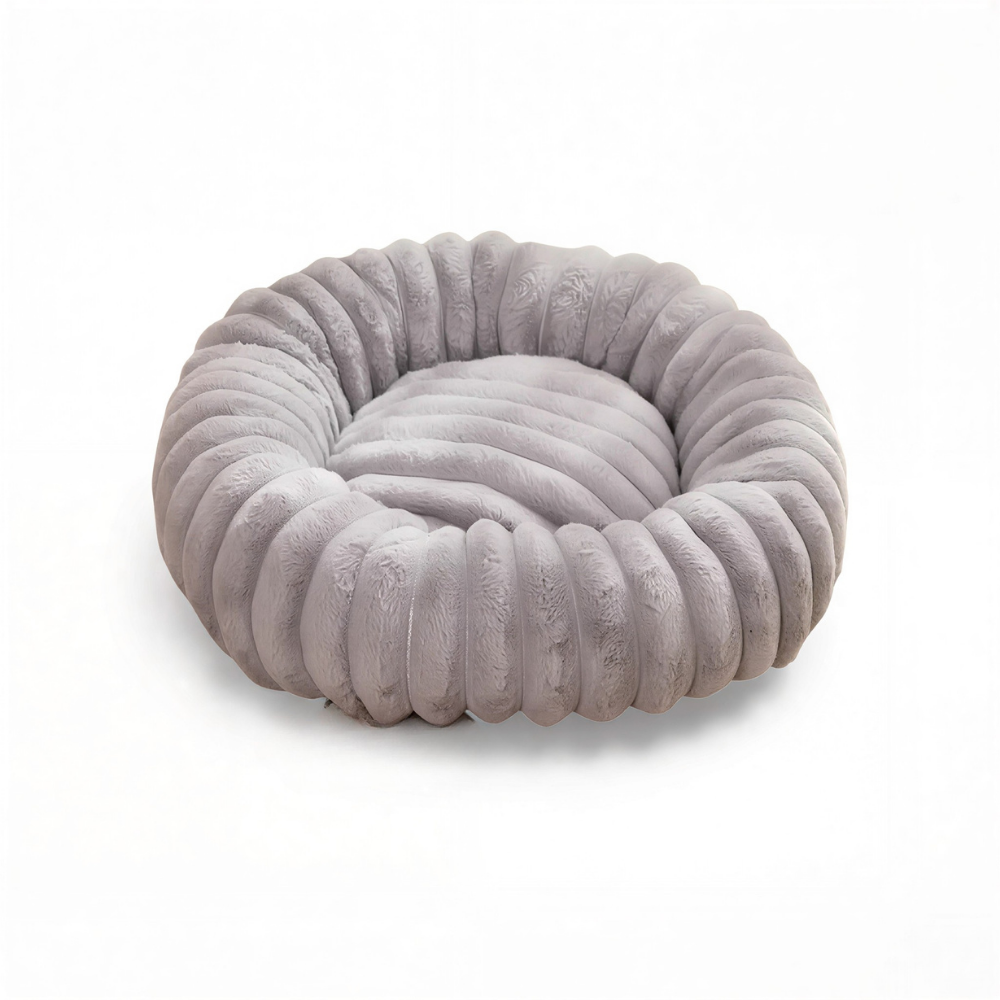 Ultraweiches Cord-Kuschelbett – Wärmender Wohlfühlplatz für Hunde & Katzen