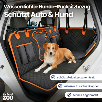 Wasserdichter Hunde-Rücksitzbezug – sicher, sauber & stressfrei unterwegs