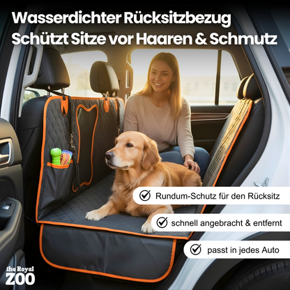 Wasserdichter Hunde-Rücksitzbezug – sicher, sauber & stressfrei unterwegs