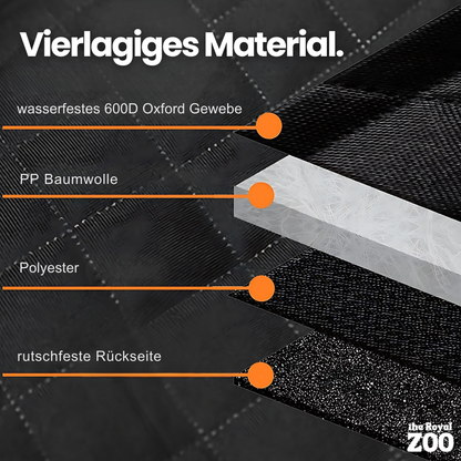 Wasserdichter Hunde-Rücksitzbezug – sicher, sauber & stressfrei unterwegs